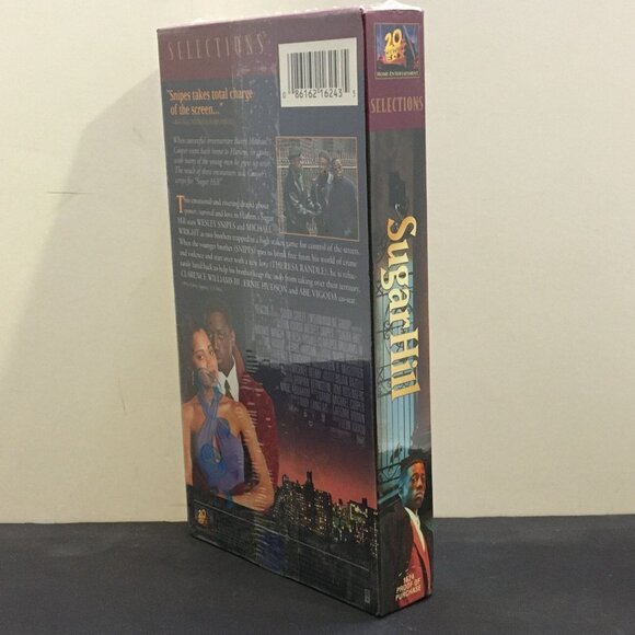 Sugar Hill VHS 1994 Sealed Fox Video Watermarks Wesley Snipes Michael Wright - Picture 5 of 9